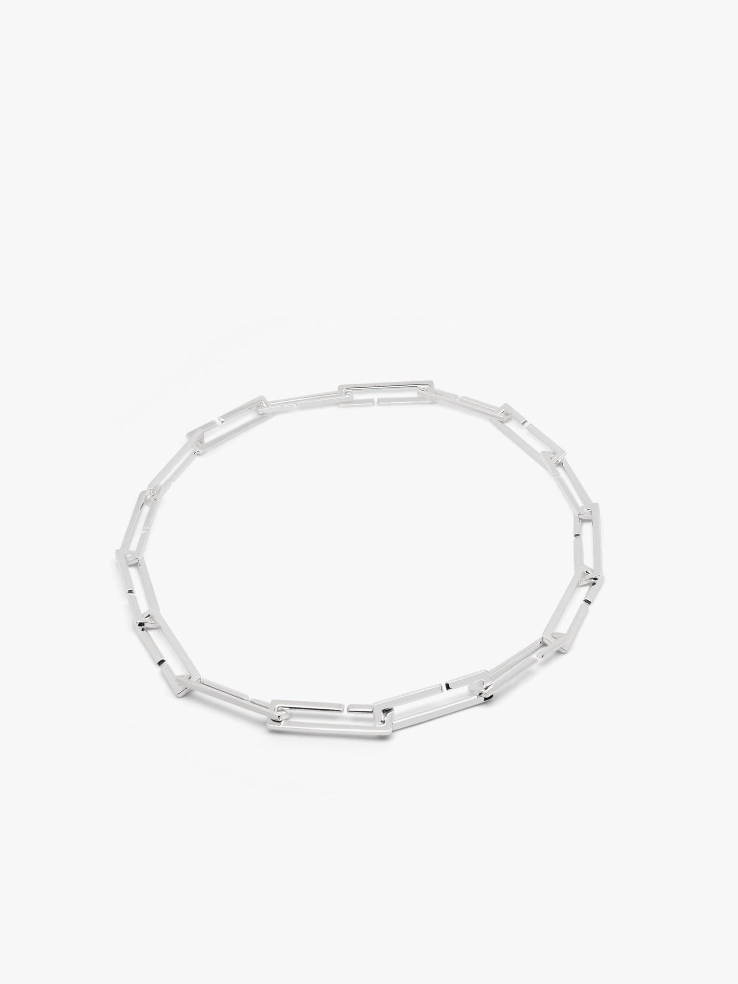Lambda square necklace