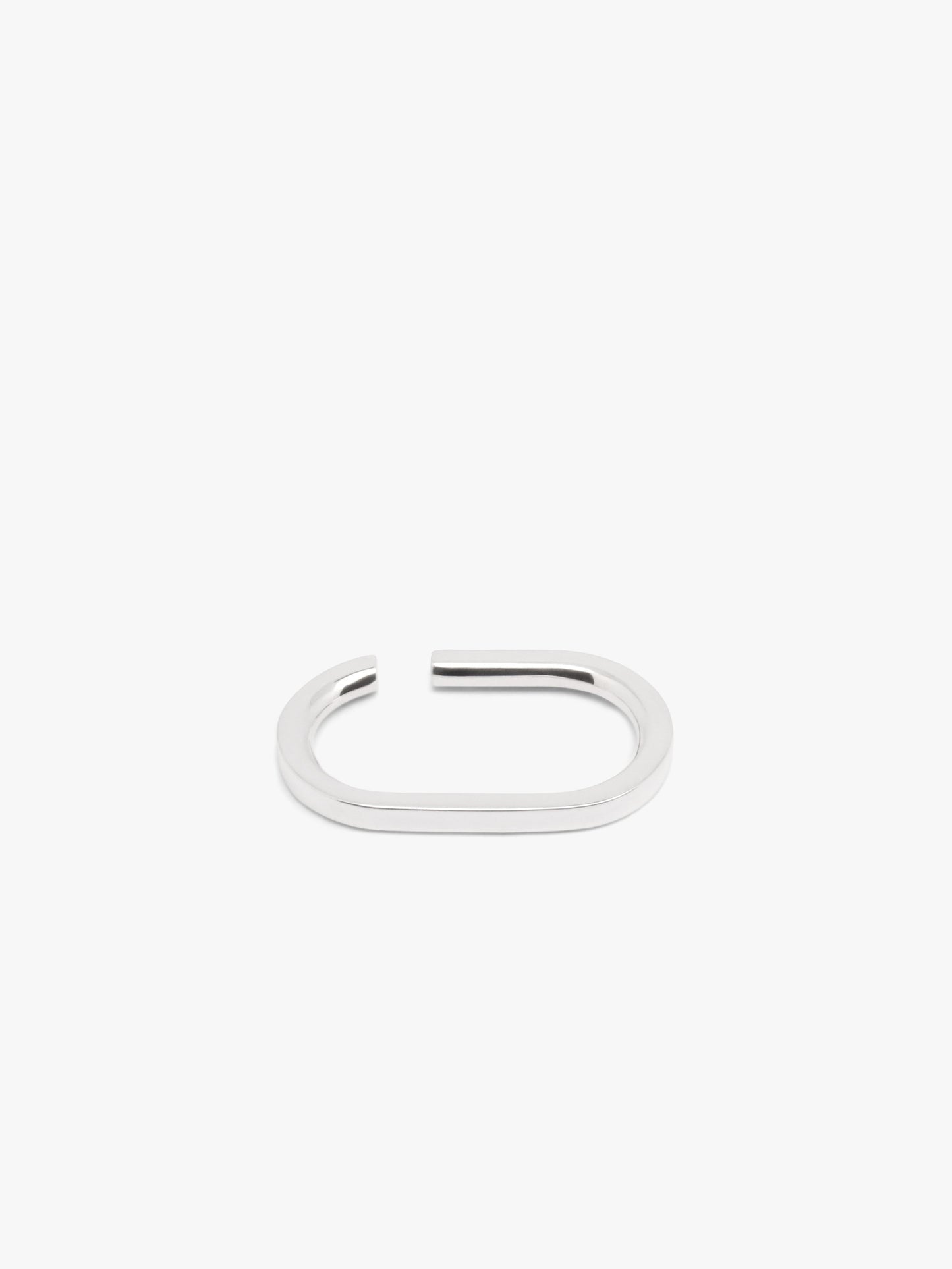 Tau circle ear cuff