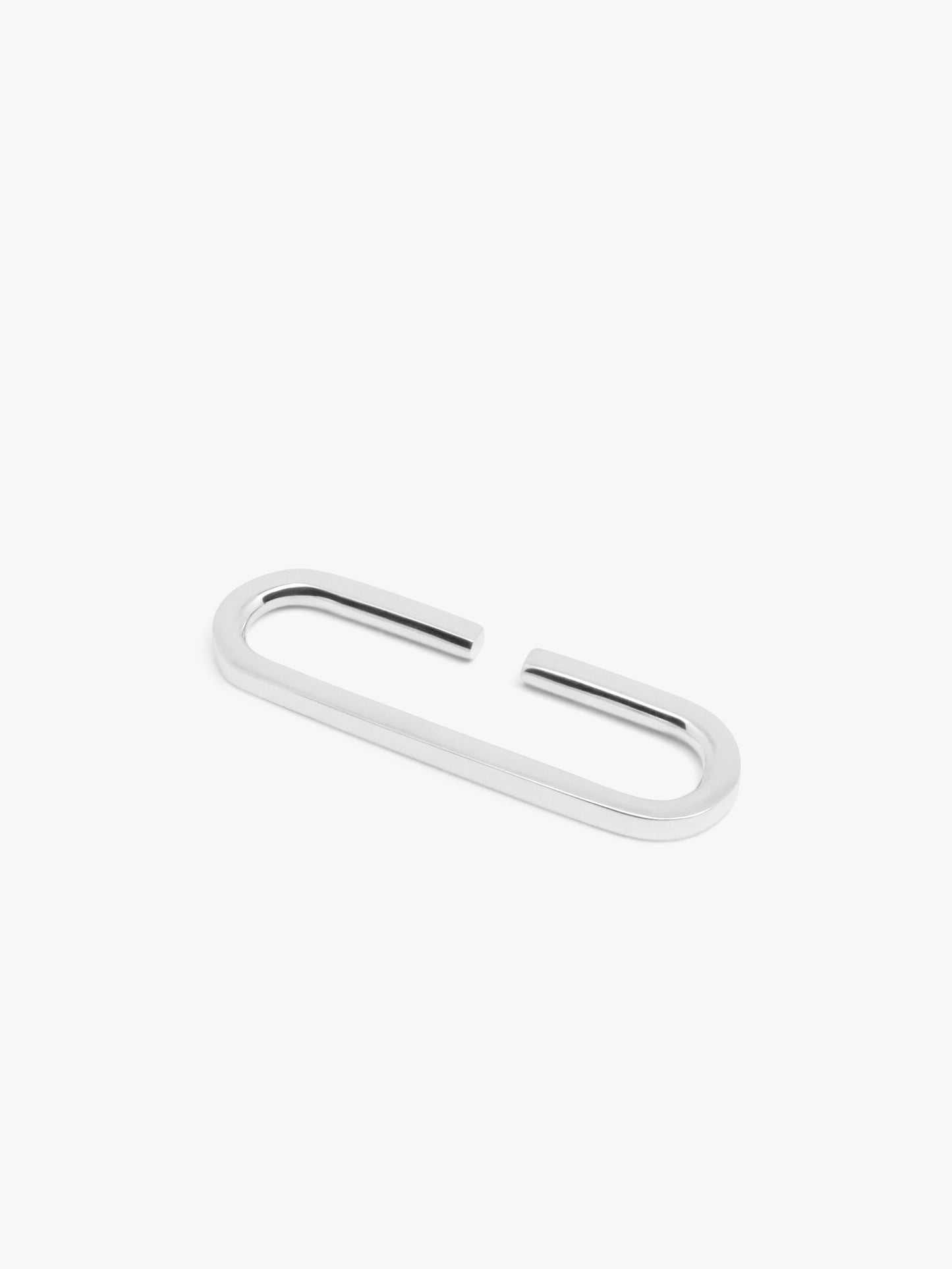 Theta circle ear cuff
