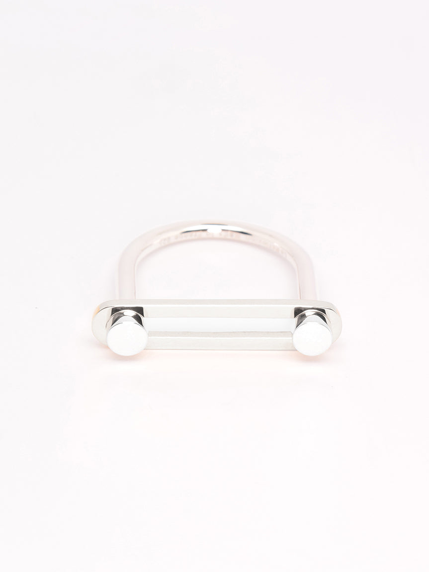 silver ring made in france