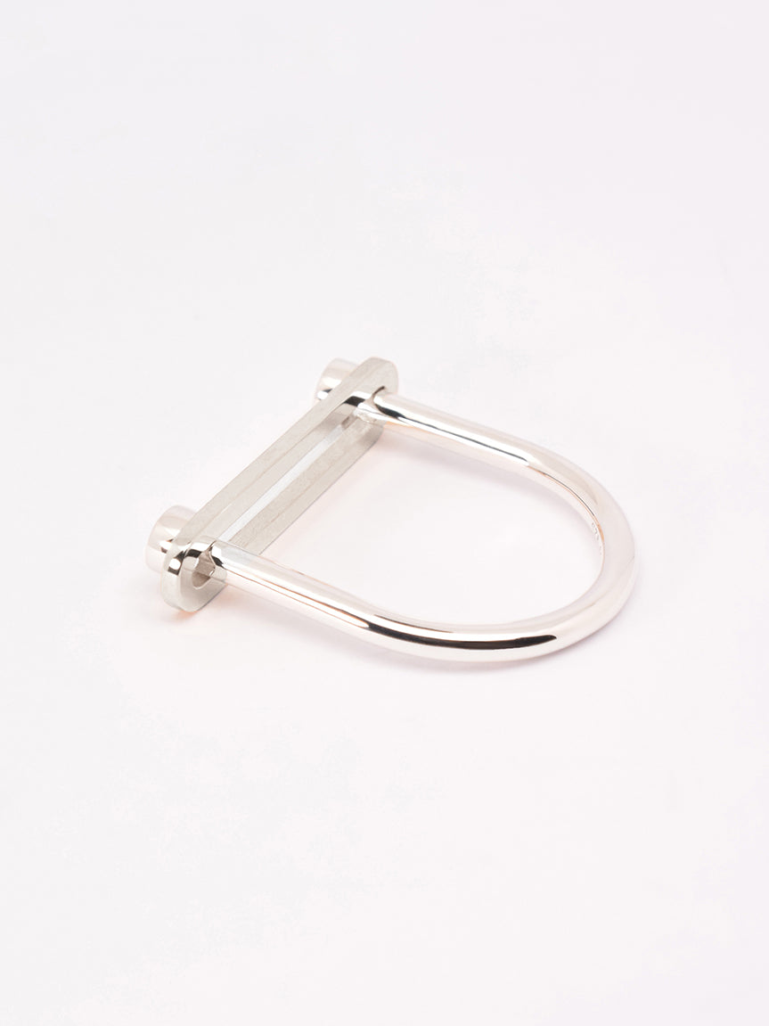 silver ring made in france