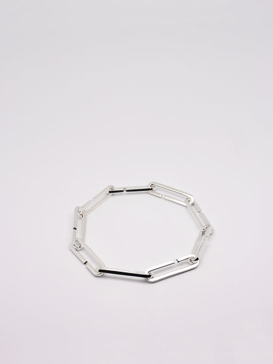 925 silver chain bracelet made in france