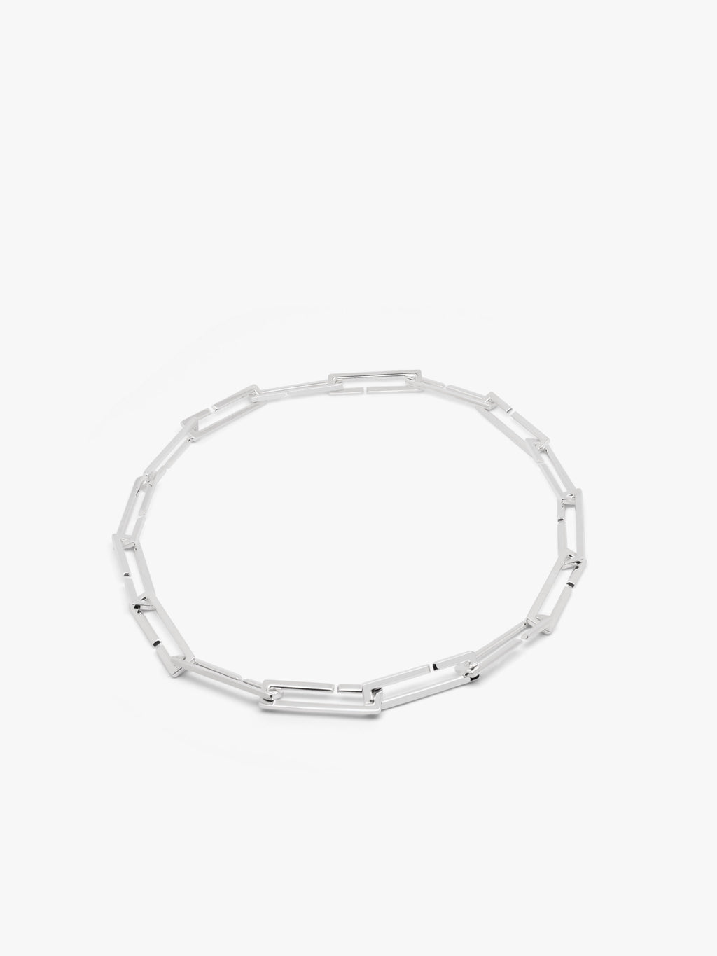 Lambda square necklace
