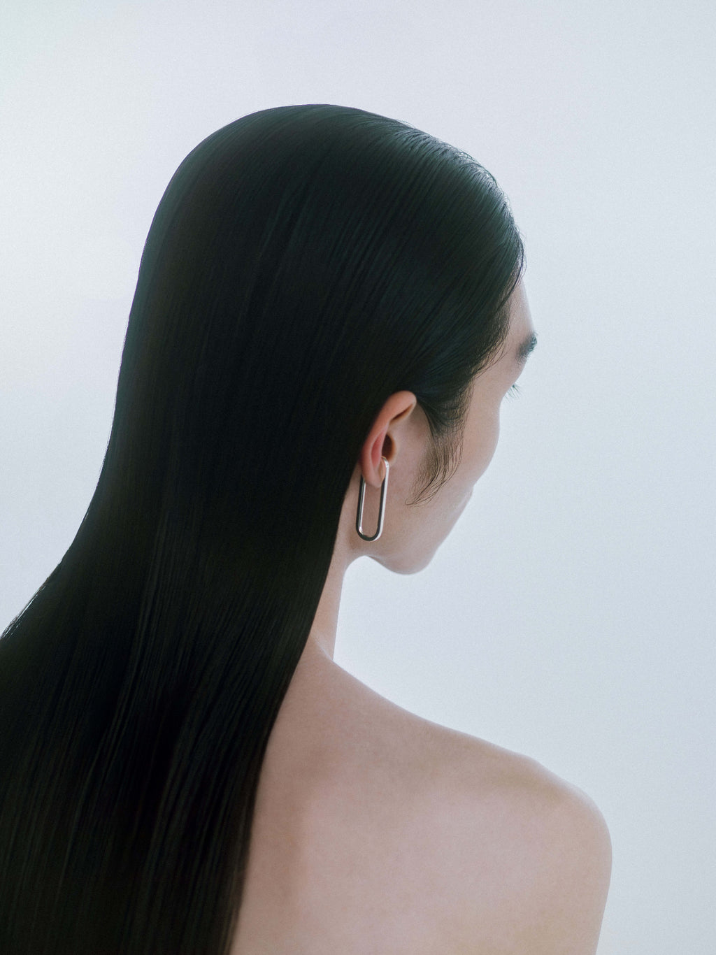Delta circle ear cuff
