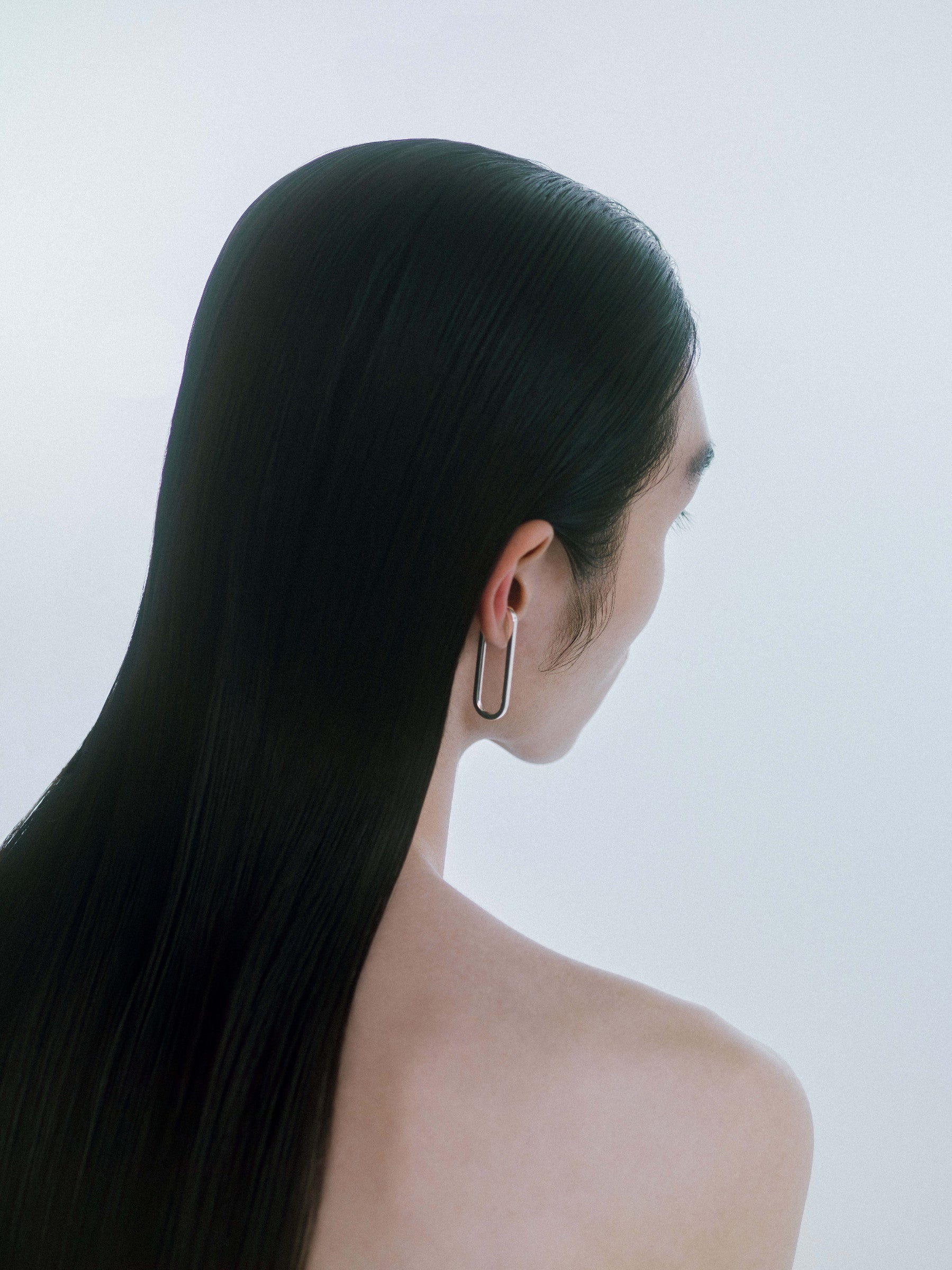 Delta circle ear cuff