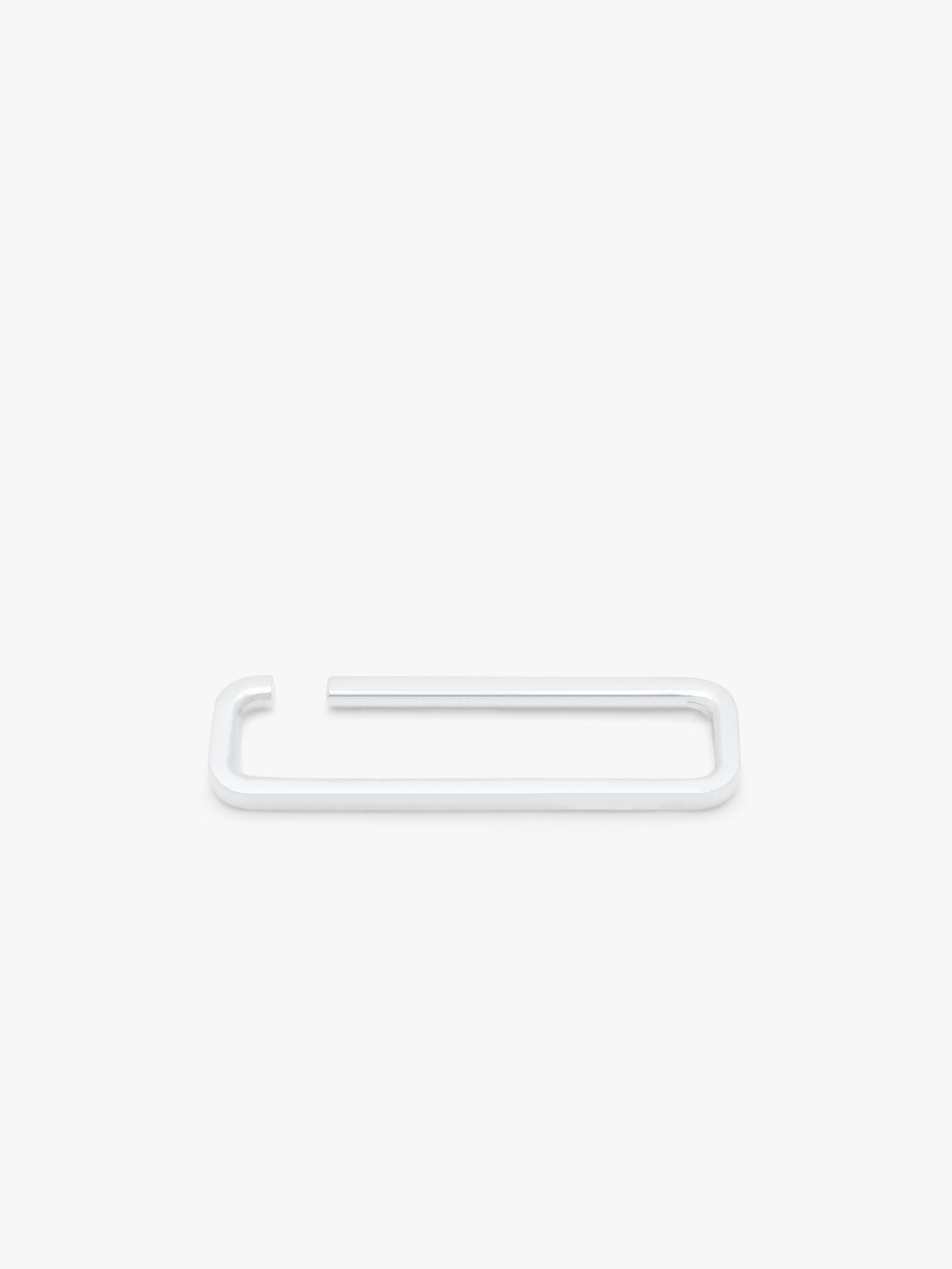Delta square ear cuff