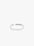 Tau circle ear cuff