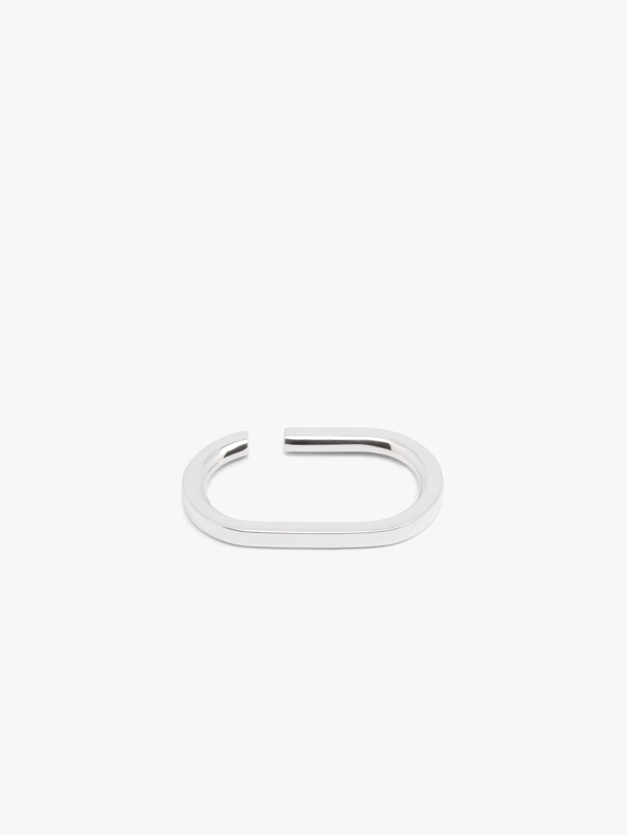 Tau circle ear cuff