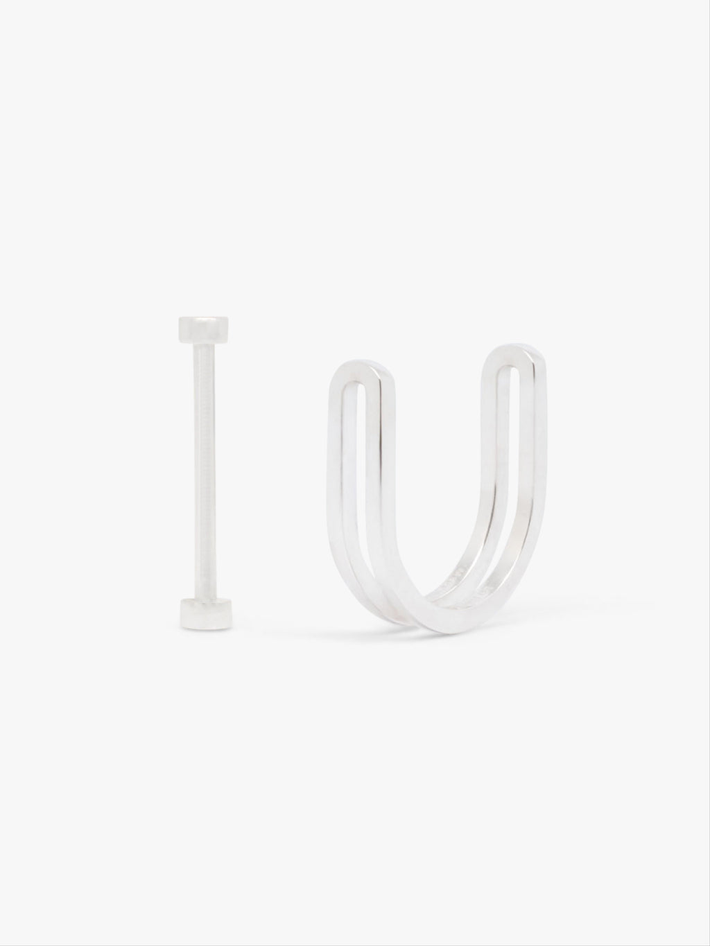 Psi ring - silver bar