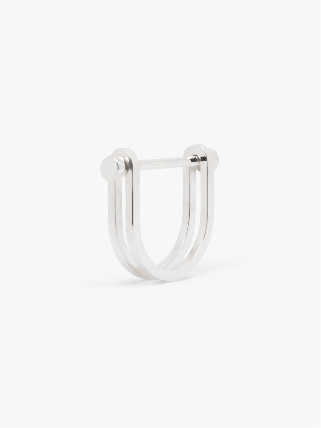 Psi ring - silver bar