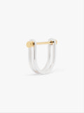 Psi ring - yellow gold bar