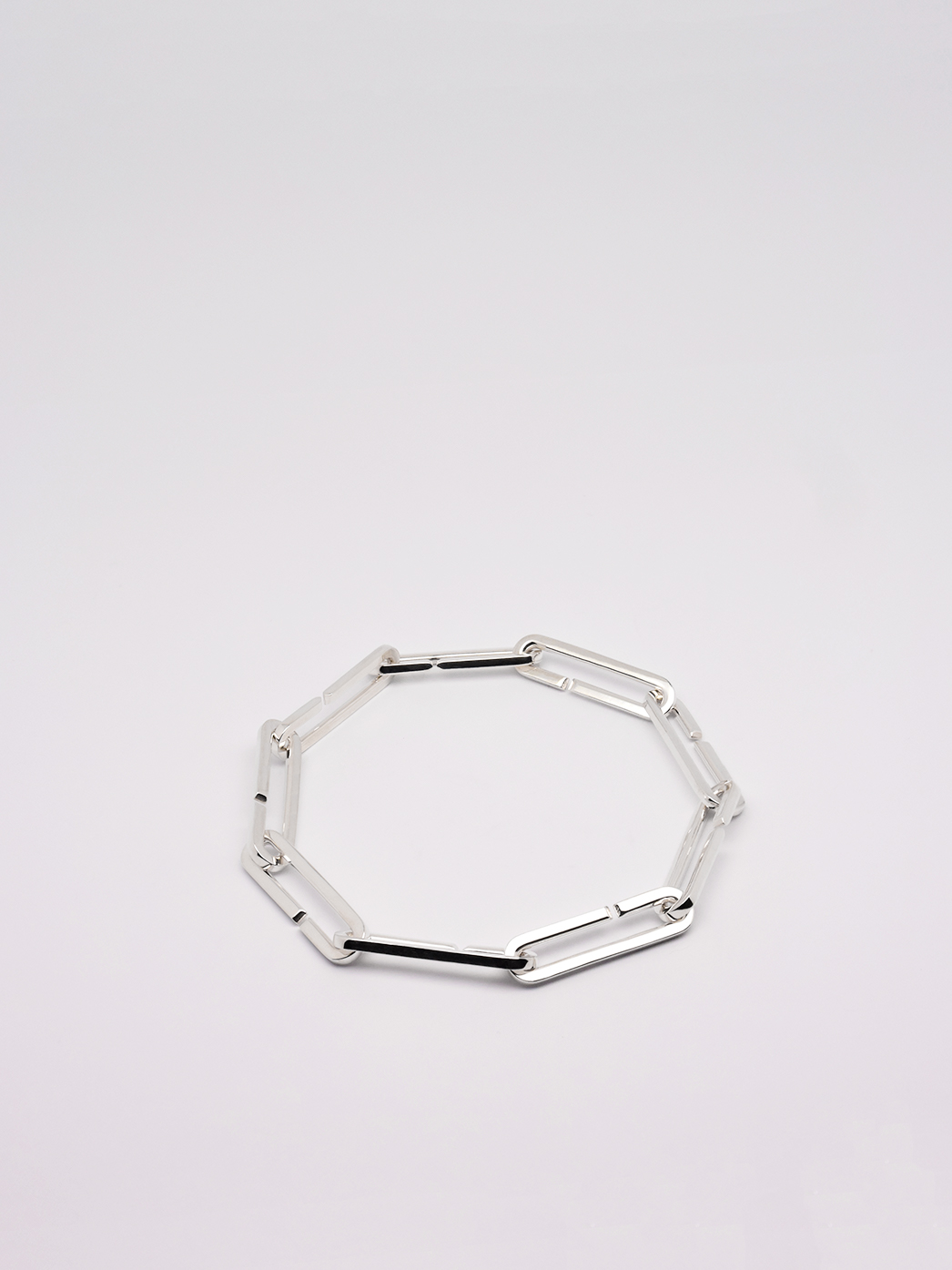 925 silver chain bracelet made in france
