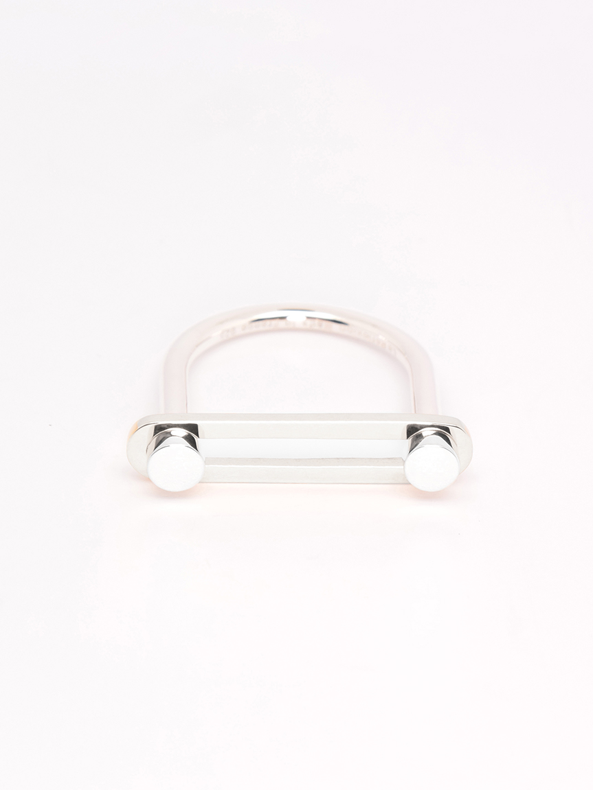 silver ring made in france